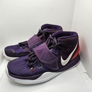 Nike Kyrie 6 Enlightenment Grand Purple Basketball Shoes BQ5599-500 Size 6.5Y